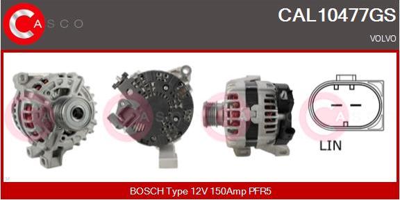 Casco CAL10477GS - Alternator furqanavto.az