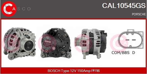 Casco CAL10545GS - Alternator furqanavto.az