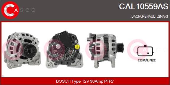 Casco CAL10559AS - Alternator furqanavto.az