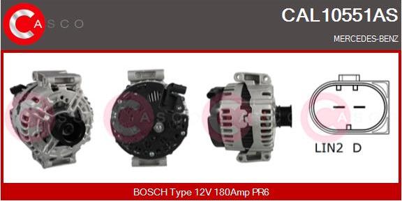 Casco CAL10551AS - Alternator furqanavto.az