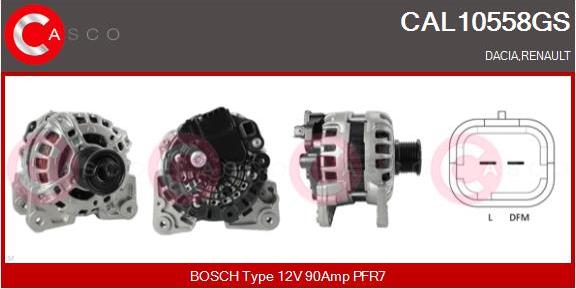 Casco CAL10558GS - Alternator furqanavto.az