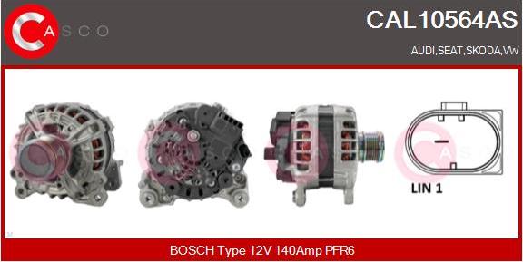 Casco CAL10564AS - Alternator furqanavto.az