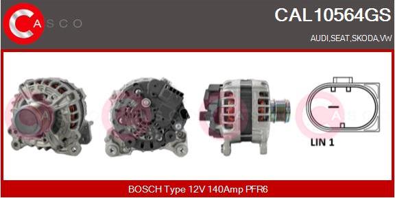 Casco CAL10564GS - Alternator furqanavto.az