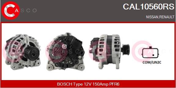 Casco CAL10560RS - Alternator furqanavto.az