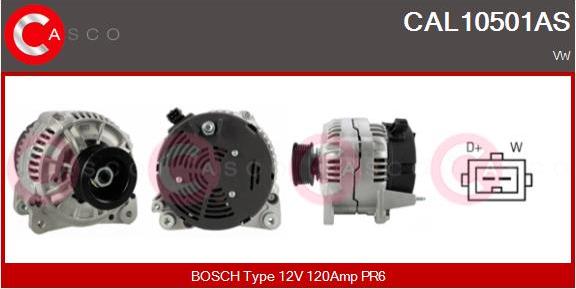 Casco CAL10501AS - Alternator furqanavto.az