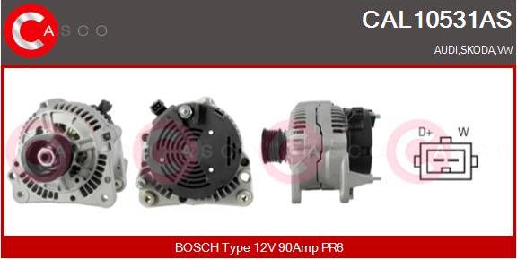 Casco CAL10531AS - Alternator furqanavto.az