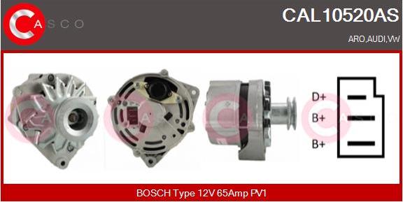 Casco CAL10520AS - Alternator furqanavto.az