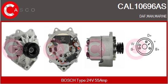 Casco CAL10696AS - Alternator furqanavto.az