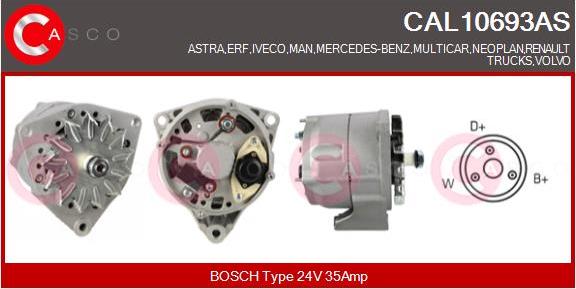 Casco CAL10693AS - Alternator furqanavto.az
