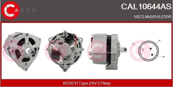 Casco CAL10644AS - Alternator furqanavto.az