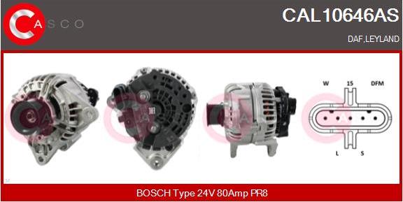 Casco CAL10646AS - Alternator furqanavto.az