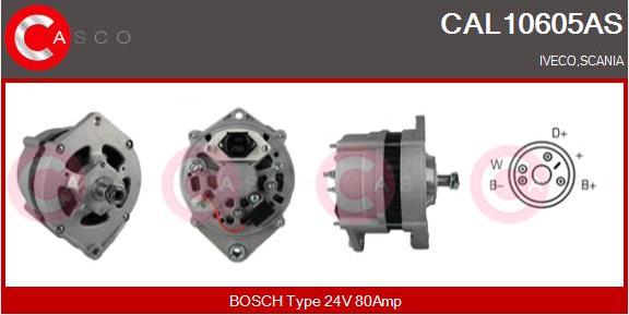 Casco CAL10605AS - Alternator furqanavto.az