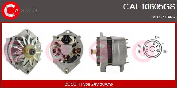 Casco CAL10605GS - Alternator furqanavto.az