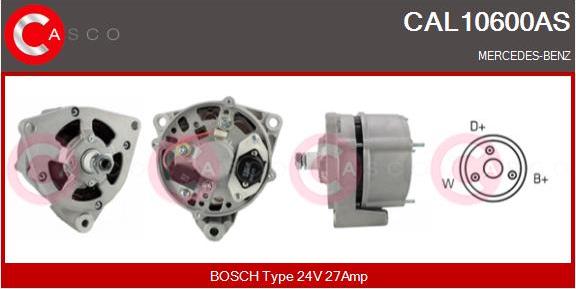 Casco CAL10600AS - Alternator furqanavto.az