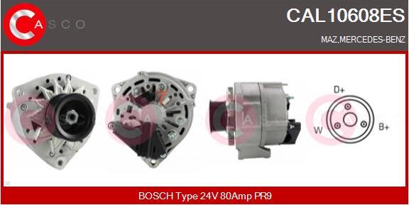 Casco CAL10608ES - Alternator furqanavto.az