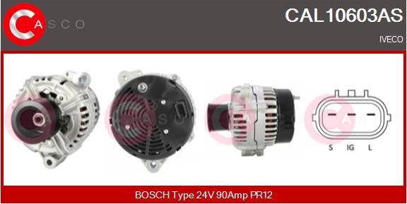 Casco CAL10603AS - Alternator furqanavto.az