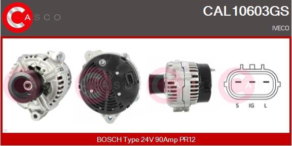 Casco CAL10603GS - Alternator furqanavto.az