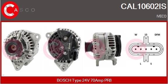 Casco CAL10602IS - Alternator furqanavto.az