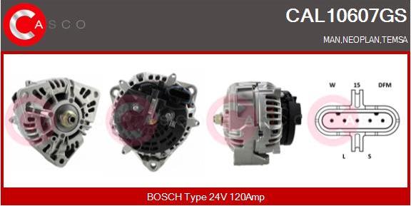 Casco CAL10607GS - Alternator furqanavto.az