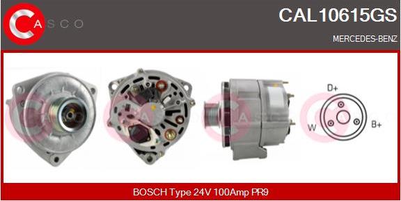 Casco CAL10615GS - Alternator furqanavto.az