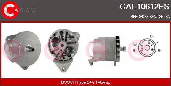 Casco CAL10612ES - Alternator furqanavto.az