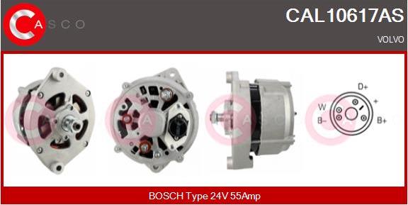 Casco CAL10617AS - Alternator furqanavto.az