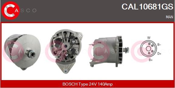 Casco CAL10681GS - Alternator furqanavto.az