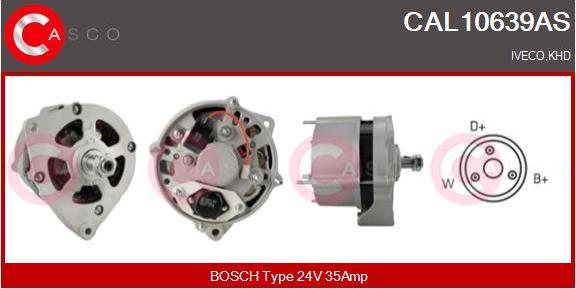 Casco CAL10639AS - Alternator furqanavto.az