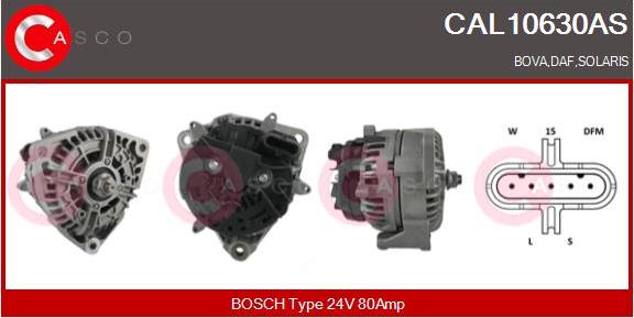 Casco CAL10630AS - Alternator furqanavto.az