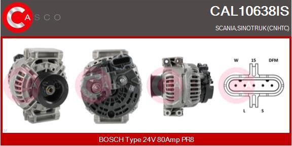 Casco CAL10638IS - Alternator furqanavto.az