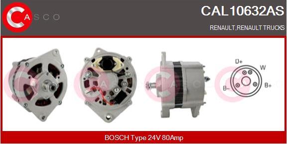 Casco CAL10632AS - Alternator furqanavto.az