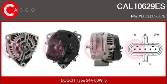 Casco CAL10629ES - Alternator furqanavto.az