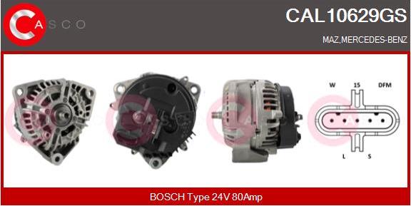 Casco CAL10629GS - Alternator furqanavto.az