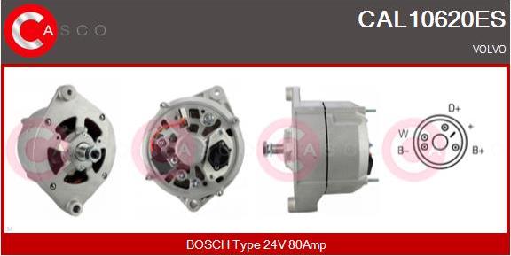 Casco CAL10620ES - Alternator furqanavto.az