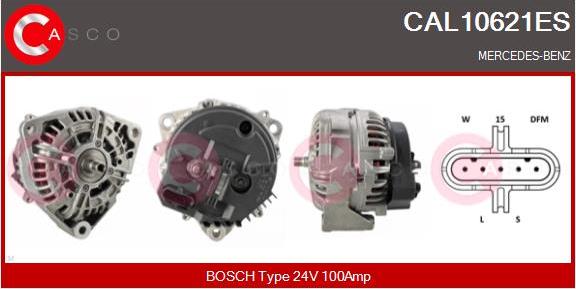 Casco CAL10621ES - Alternator furqanavto.az