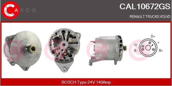 Casco CAL10672GS - Alternator furqanavto.az