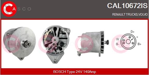 Casco CAL10672IS - Alternator furqanavto.az