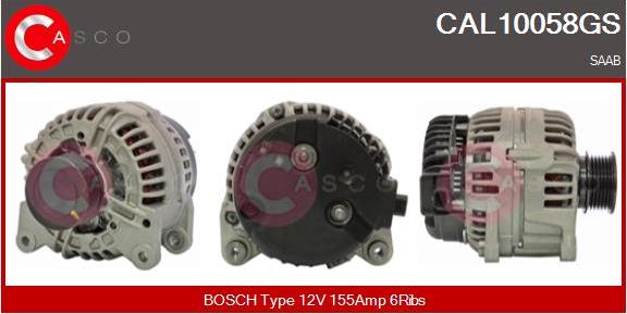 Casco CAL10058GS - Alternator furqanavto.az