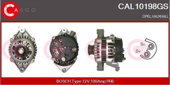 Casco CAL10198GS - Alternator furqanavto.az