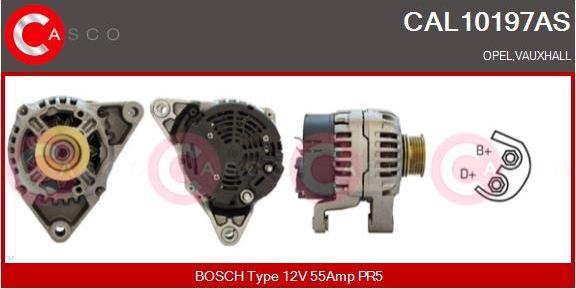 Casco CAL10197AS - Alternator furqanavto.az