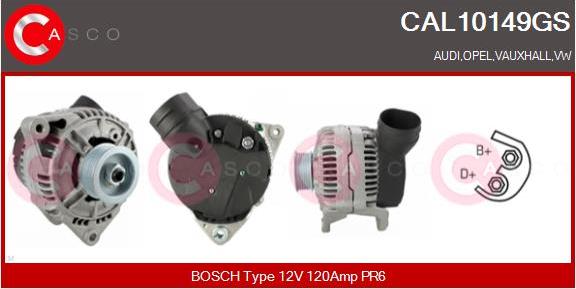 Casco CAL10149GS - Alternator furqanavto.az