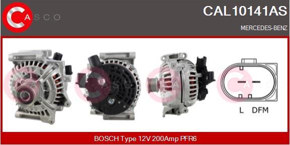 Casco CAL10141AS - Alternator furqanavto.az