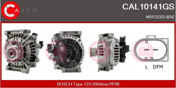 Casco CAL10141GS - Alternator furqanavto.az