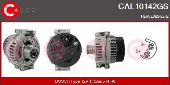 Casco CAL10142GS - Alternator furqanavto.az