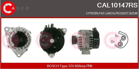 Casco CAL10147RS - Alternator furqanavto.az