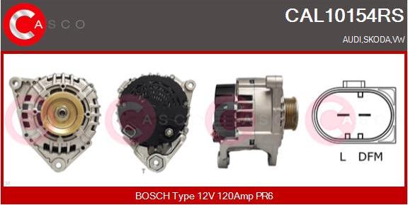 Casco CAL10154RS - Alternator furqanavto.az