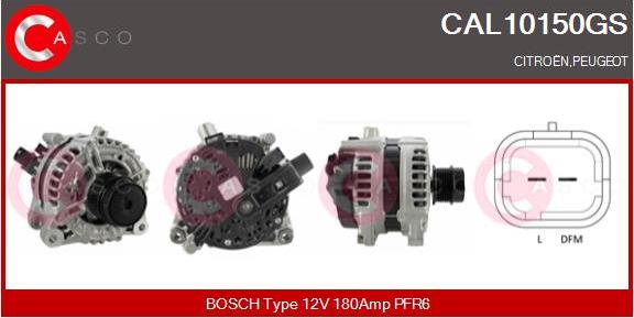 Casco CAL10150GS - Alternator furqanavto.az