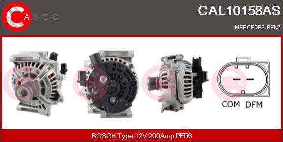 Casco CAL10158AS - Alternator furqanavto.az