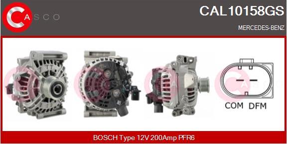 Casco CAL10158GS - Alternator furqanavto.az