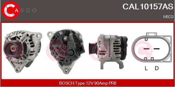 Casco CAL10157AS - Alternator furqanavto.az